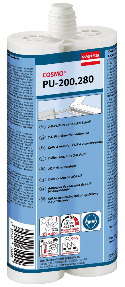 COSMO PU-200.280 Клей для металла