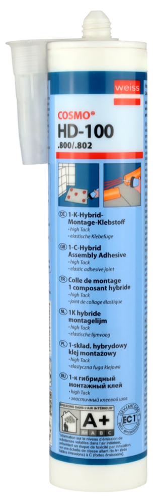 COSMO HD-100.802 Монтажный клей, черный, 290 мл