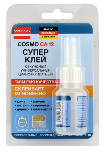 COSMO CA-500.120 Клей секундный, 20 гр (*COSMOPLAST 505)